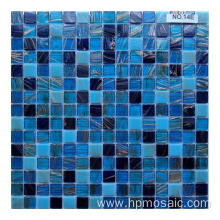Swimming pool mosaic tile